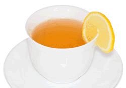 Лимоны и белый чай