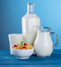 Кальций в молоке и молочных продуктах