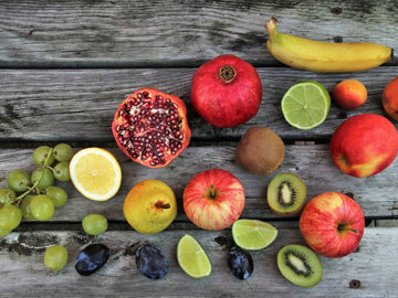 пять порций фруктов и овощей в день