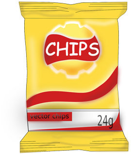 пакет с чипсами
