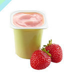 8. Натуральный йогурт со свежей черникой против фруктового йогурта