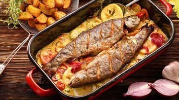 Блюда из рыбы в духовке