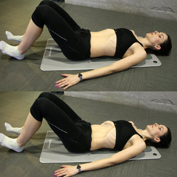 Упражнение 2 Лежа на спине