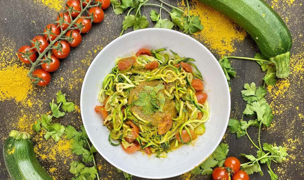 Низкоуглеводные овощные спагетти