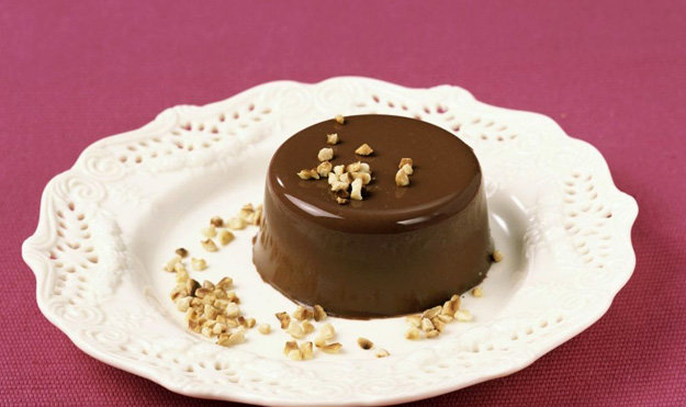 Изысканный шоколадный пудинг домашнего приготовления
