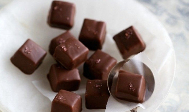 Шоколадные конфеты с творогом