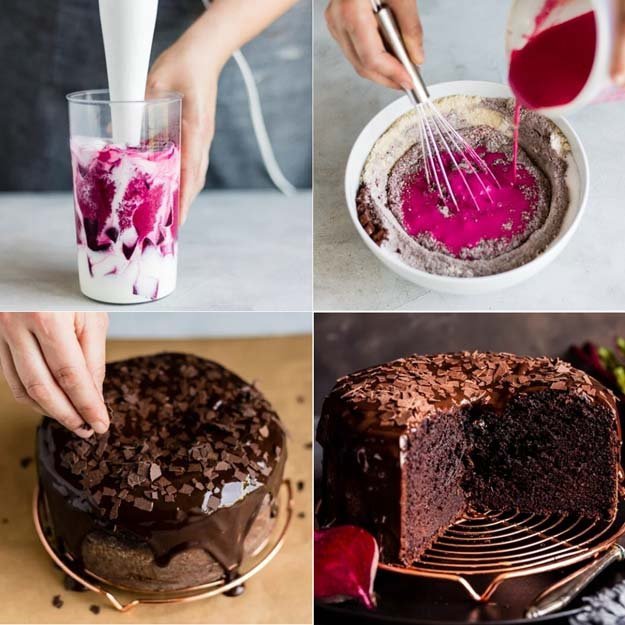 Как испечь шоколадный торт со свеклой