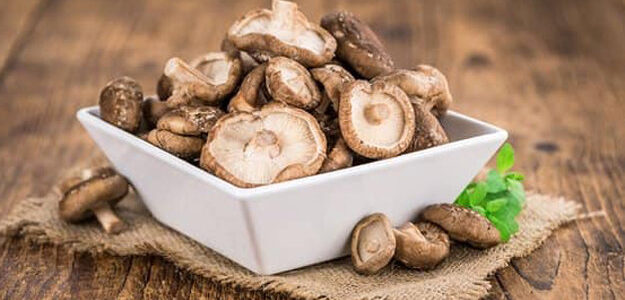 Шиитаке: полезный гриб с витамином D